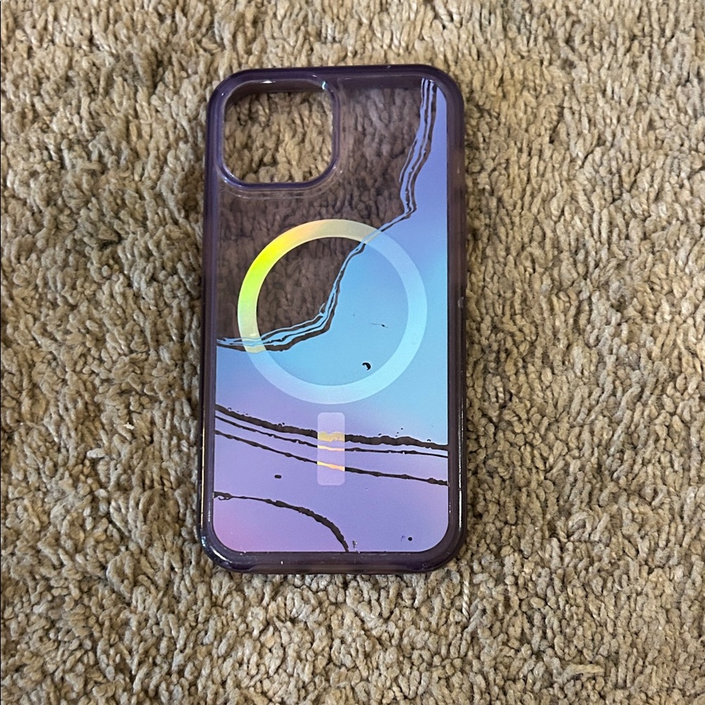 Purple Gradient IPhone 14 Phone Case